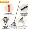 Daxguard Daxguard High-Carbon Steel Gardening Leaf Rake, Suitable for Raking