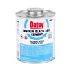 Oatey 30902 ABS Medium Cement, Black, 32-Ounce, 32 oz, 32