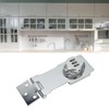 Mechanical Password Lock Silver Combination Lock Anti Theft Hasp Lock