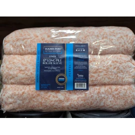Hamilton 12" Long Pile Paint Roller Sleeve x 3