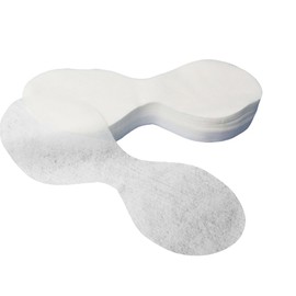 UPSTORE 100 Sheets Disposable Eye Masks Paper Non-Woven Eyes Covers Under Eye Patches Facial Spa Eyes Care DIY Eye Pads for Skincare Home Salon Beauty Tools