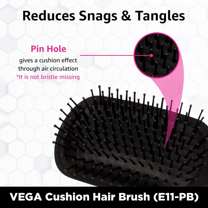 Vega Paddle Brush (Color May Vary)