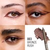 Rimmel Thrillseeker Shimmer Shock Eyeliner, 003 Bronze Rush, Multi-Chrome Gel