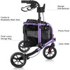 WALK MATE 3 Wheel Rollator Walker with Seat for Slim