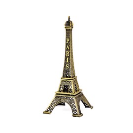 DS. DISTINCTIVE STYLE Eiffel Tower Model Eiffel Tower Metallic Statue Eiffel Tower Figurine for Souvenirs (15cm)