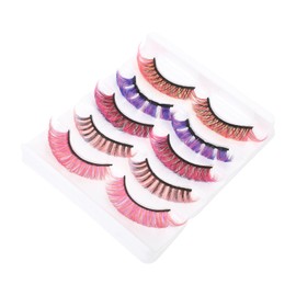 WOONEKY Curl Russian Voluminous Faux Lashes Mixed Pack for Eye Makeup for Daily Party Smoky Looks