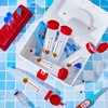 Fabbay 12 Pcs Travel Sharps Container Disposal Transportable Sharps with