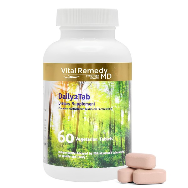 VitalRemedyMD VitalRemedyMD Multivitamin for Women & Men - Daily2Tab Multimineral