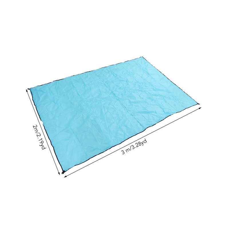 Canopy Canvas Stainless Steel 2x3m Rectangle Canopy with Four Ropes