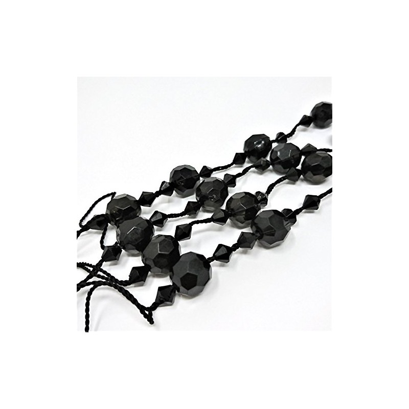 Twinkle Crystal Tie Backs, Tie Back Pairs, Beaded Rope Curtain