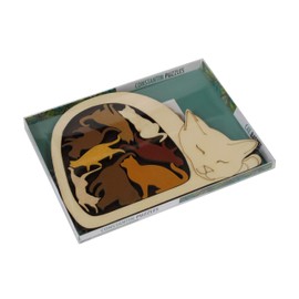 Constantin C5069 Cat Basket Puzzle, Natural