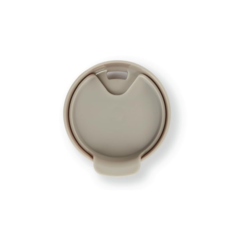 Tim Hortons 40oz Beige Stainless Steel Tumbler with Handle and