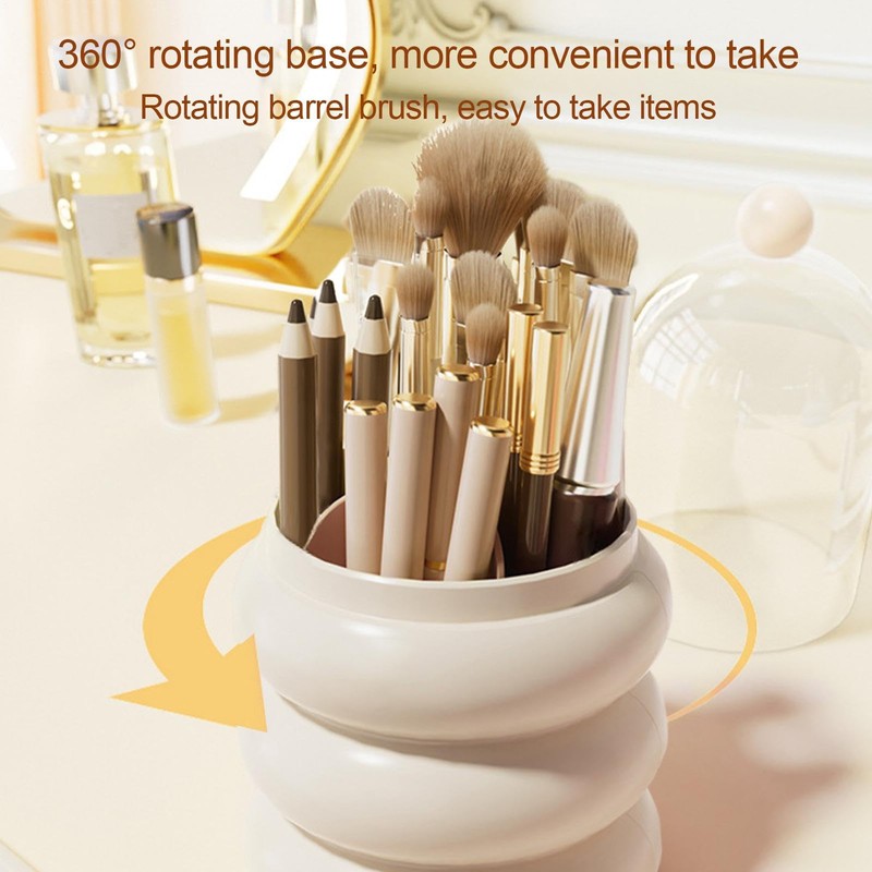 Rotating Makeup Organizer | Skincare Holder 360 Rotating Cosmetics Organizer,Vanity