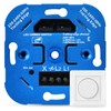 KYOTECH LED Dimmer Switch, Rotary Dimmer Flush-Mounted Dimmer Switch for