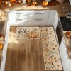 Artoid Mode Pumpkin Sunflowers Hello Fall Kitchen Mats Set of