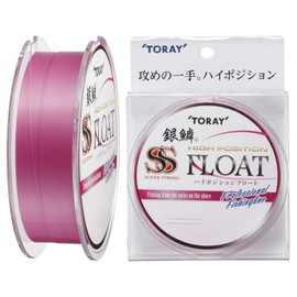 Toray Nylon Line Silver Scale Super Strong High Position Float, 322.8 ft (150 m), No. 3, Light Pink Special