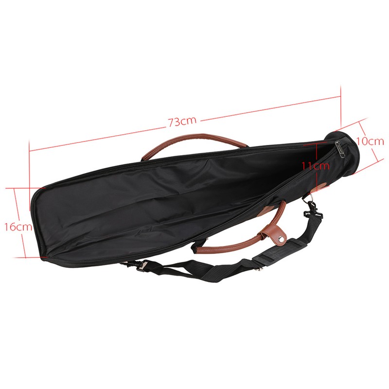 1680D Clarinet Bag Case Straight Type Thicken Padded 15mm Foam
