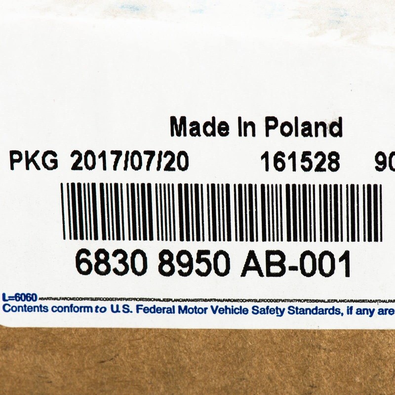 Mopar 68308950AB FILTER CABIN AIR