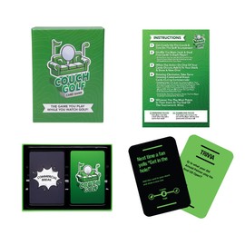 Couch Golf - The Game You Play While You Watch Golf - Interactive Golf Card Game