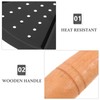 Cabilock Heat Resistant Insulation Pad for Kitchen 14.56X8.66X0.98In Wooden Handle