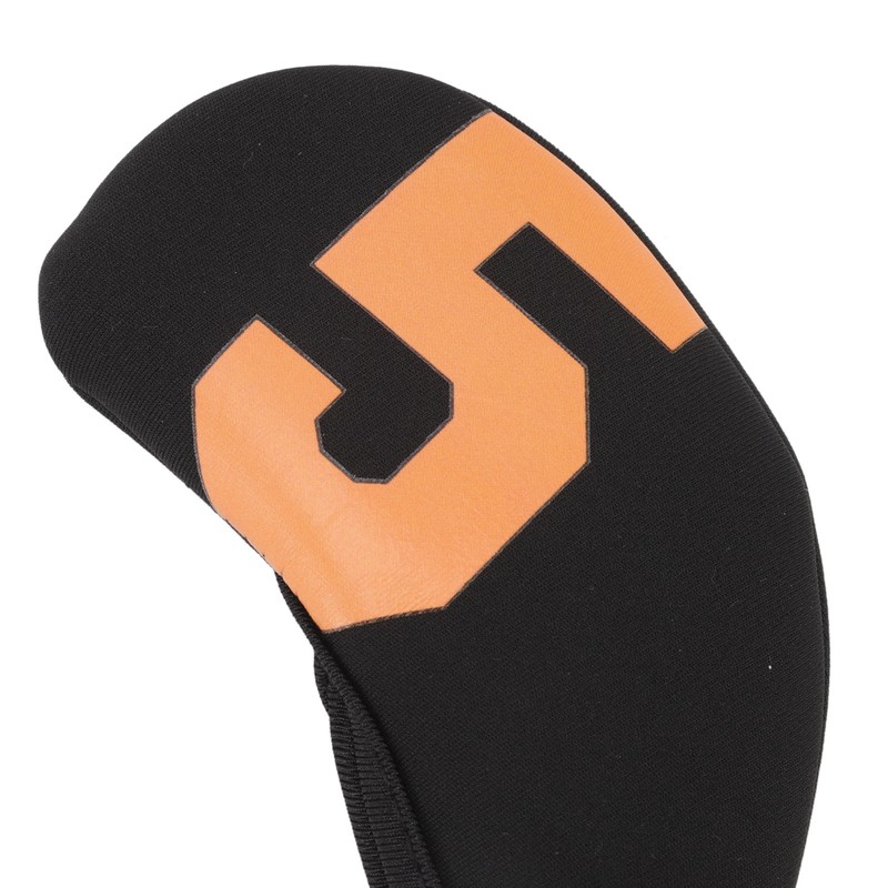 10pcs Golf Iron Head Cover with Large Color Number Waterproof