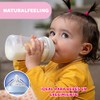 CHICCO, Biberón Natural Feeling, Color Azul, 330 ml