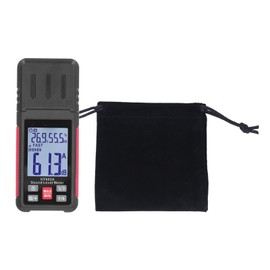 Digital Sound Level Meter with LCD Screen Backlight, 30‑130dB Decibel Portable Noise Temperature Humidity Measuring Meter for Noisy Neighbor, Factory, Office