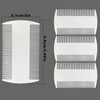 FTONOM5 4PCS Lice Comb for Lice Removal Head Lice Combs