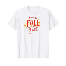 Fall Y'all - Southern Charm Meets Autumn Fun T-Shirt