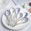 Ceramic Soup Spoons Set of 6 Asian Soup Spoon Ceramic