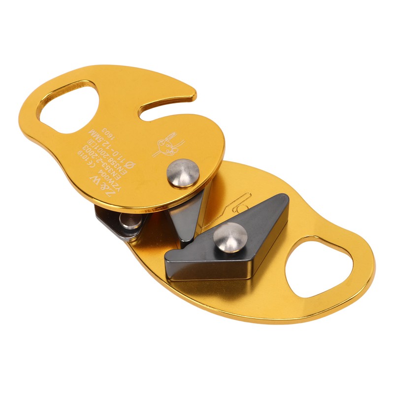 Oval Movable Rope Grab Self Locking Outdoor Climbing Mountaineering Rope