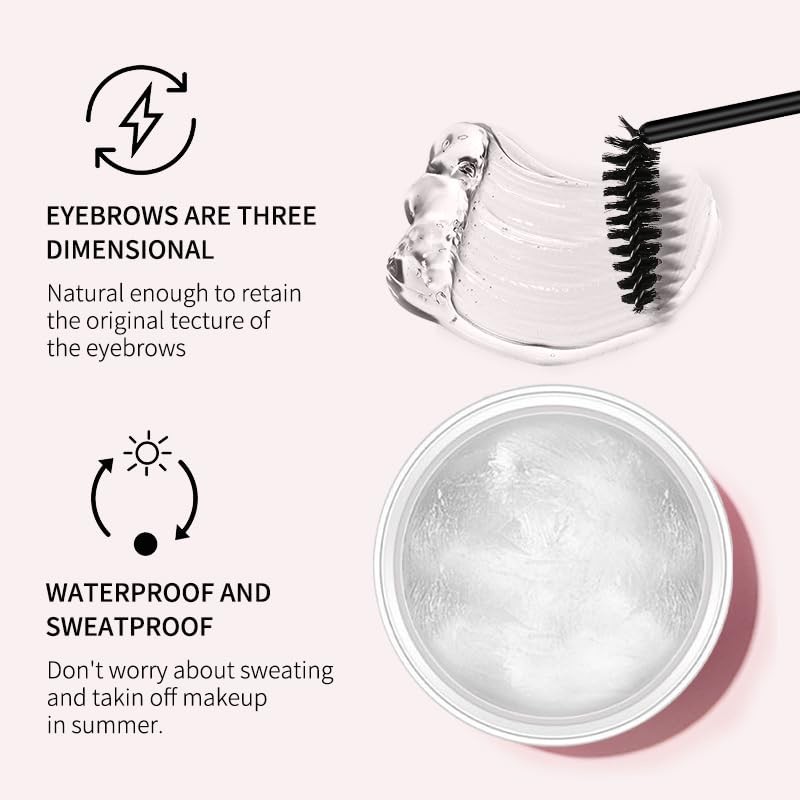 O'CHEAL Eyebrow Styling Gel 3D Feathery Wild Brow Wax Waterproof