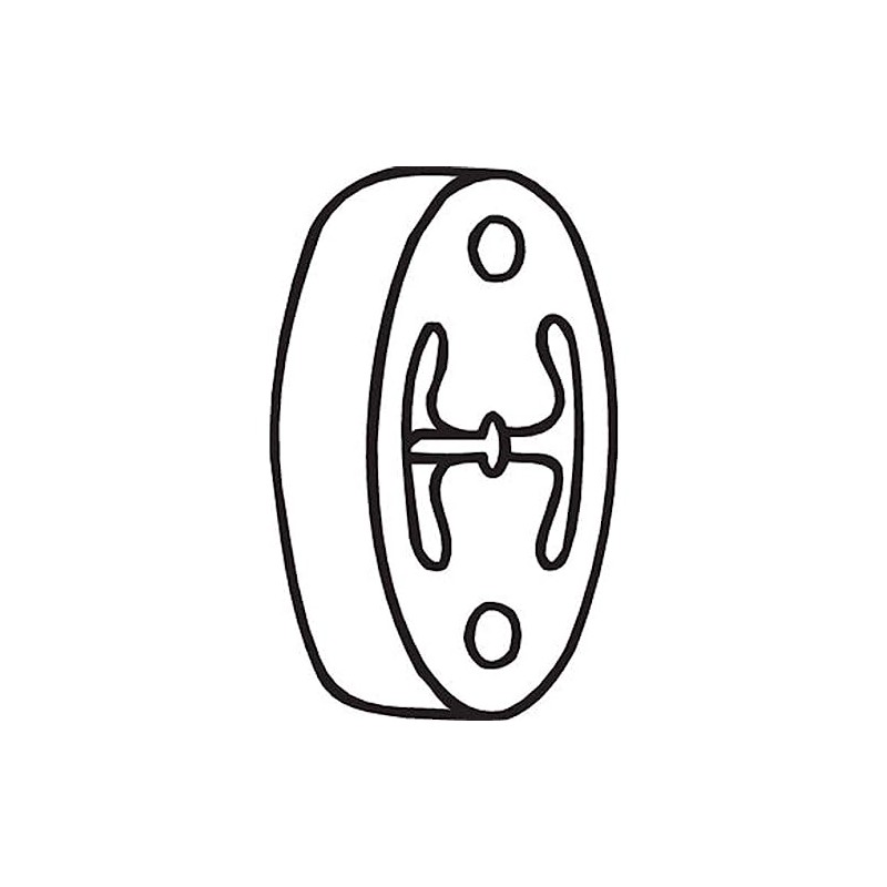 Bosal 255-820 Anschlagpuffer, Schalldämpfer