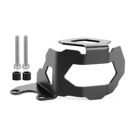 Front Brake Fluid Reservoir Guard CNC Oil Cup Protect Cover Fit for F800GS F700GS 2013‑2018Black