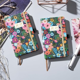 Pocket Calendar 2026-2029 - 3 Year Monthly Planner 2026-2029, Jul. 2026 - Jun. 2029, 6.3" x 3.7", Pocket Planners 2026-2029 with Elastic Closure