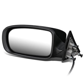 DNA Motoring OEM-MR-CH1320331 Left Side Power Operated Folding Non-Heated Rear View Mirror Compatible with 2011-2014 Charger