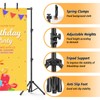 Forlogic Backdrop Stand 10x7.5ft(WxH), Heavy Duty Adjustable Photo Back Drop
