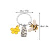 [LEDMOMO] Bee Keychain,Carnival Reward,Creative Keychain,Honeybee Keychain,Honeybee Charm Keychain,Cute Bee Keychain,Cute