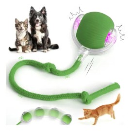 360° Pelota Interactiva Juguetes Eléctrica Para Perro Gato Zynlora®