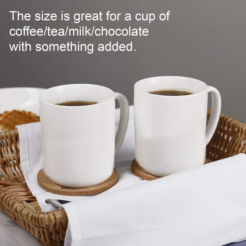 [6PCE] Home Master Rustic Melamine Mugs, Vintage Design and Texture