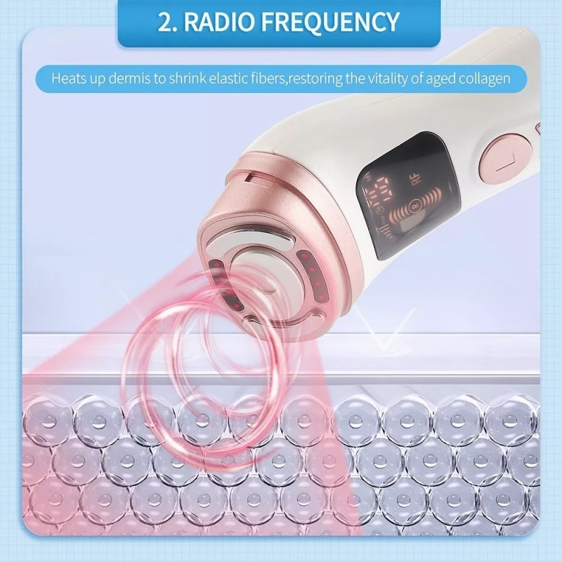 ForeverLily Mini Hifu 2.0 Portátil Rejuvenecimiento Facial,rf,antiedad