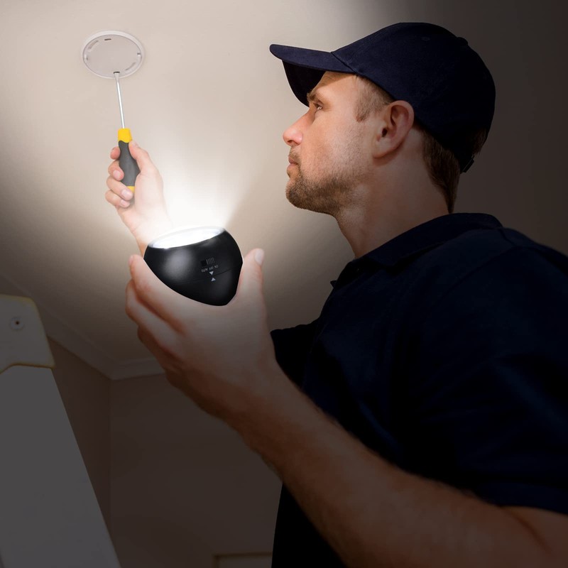 Reginary 6 Pieces Battery Powered Motion Sensor Lights 9 Led