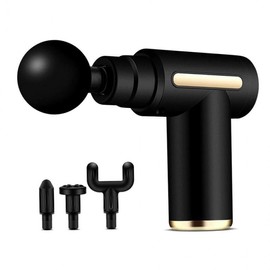 Small massage gun vibrating massager powerful BLDC motor gold line