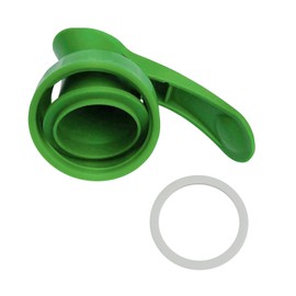 Topster C&B 3 x Reusable Milk Pourer. 3 x Green. Fits most plastic milk bottles.