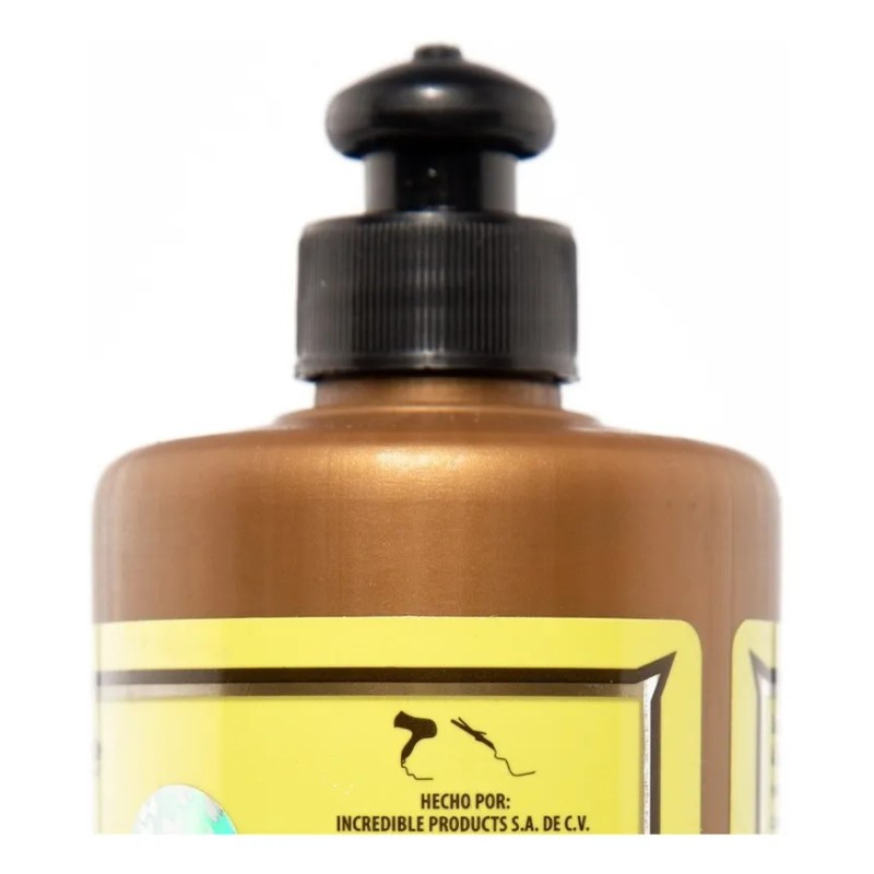 Crema Aceite Argan Peinado Rizos Crecimiento Cuidado Incredible 250ml por