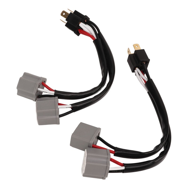 9003 H4 Headlights Wiring Harness Socket, Male to Female Headlamp