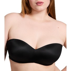 Victoria's Secret Wear Everywhere Lightly Lined Strapless Bra Pure Black
