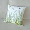 vctops Farmhouse Pampas Grass Cotton Tufted Throw Pillow Cover Boho