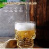 CL Par De Tarros Cerveceros Con Forma De Cráneo