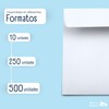 RAYLU PAPER - Pack of White Peel and Seal Paper